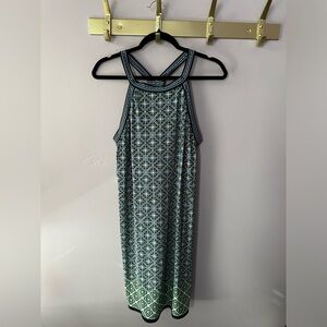 NWT Max Studio Blue Floral Dress Size XL